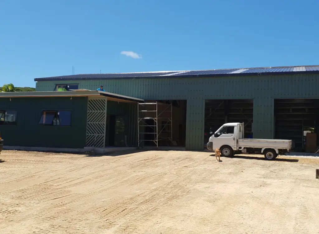 Savili Car Rental depot and workshop